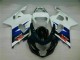 2004-2005 White Blue Glossy Black Red Suzuki GSXR 600/750 Motorcycle Fairings UK Stores