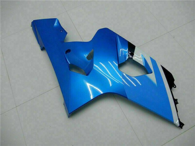 2004-2005 White Blue Black Suzuki GSXR 600/750 Motorcycle Fairings UK Stores