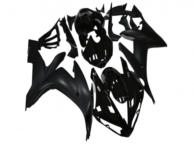 2004-2006 Glossy Black Matte Black Yamaha YZF R1 Motorcycle Fairings UK Stores