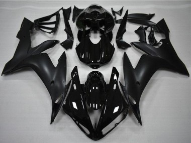 2004-2006 Glossy Black Matte Black Yamaha YZF R1 Motorcycle Fairings UK Stores