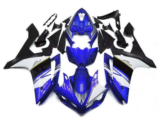 2004-2006 Blue White Black Yamaha YZF R1 Motorcycle Fairings UK Stores