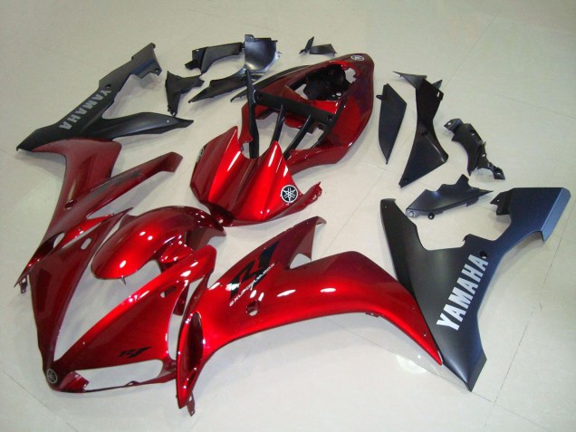 2004-2006 Red Matte Black Yamaha YZF R1 Motorcycle Fairing UK Stores
