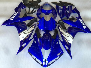 2004-2006 Blue White Yamaha YZF R1 Motorcycle Fairings UK Stores