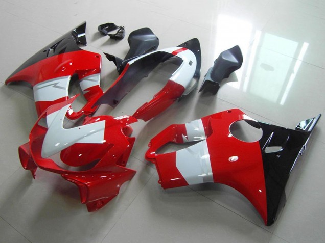 2004-2007 White Red Glossy Black Honda CBR600 F4i Motorcycle Fairing UK Stores