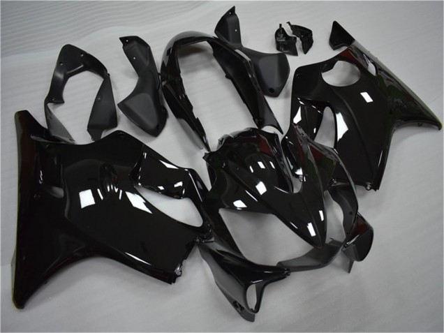 2004-2007 Glossy Black Honda CBR600 F4i Motorcycle Fairing Kits UK Stores