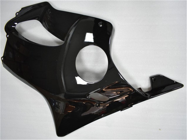 2004-2007 Glossy Black Honda CBR600 F4i Motorcycle Fairing Kits UK Stores