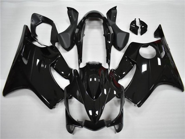 2004-2007 Glossy Black Honda CBR600 F4i Motorcycle Fairing Kits UK Stores