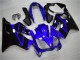 2004-2007 Blue Glossy Black Honda CBR600 F4i Motorcycle Fairing Kits UK Stores