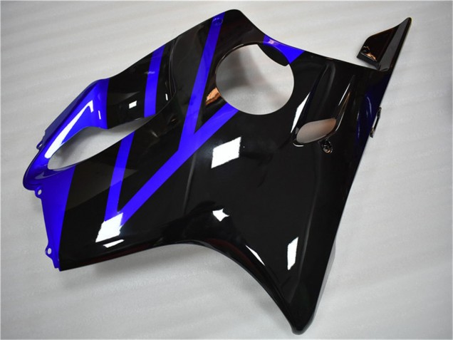 2004-2007 Blue Glossy Black Honda CBR600 F4i Motorcycle Fairing Kits UK Stores