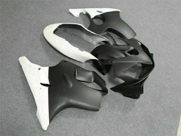 2004-2007 White Matte Black Honda CBR600 F4i Motorcycle Fairings UK Stores