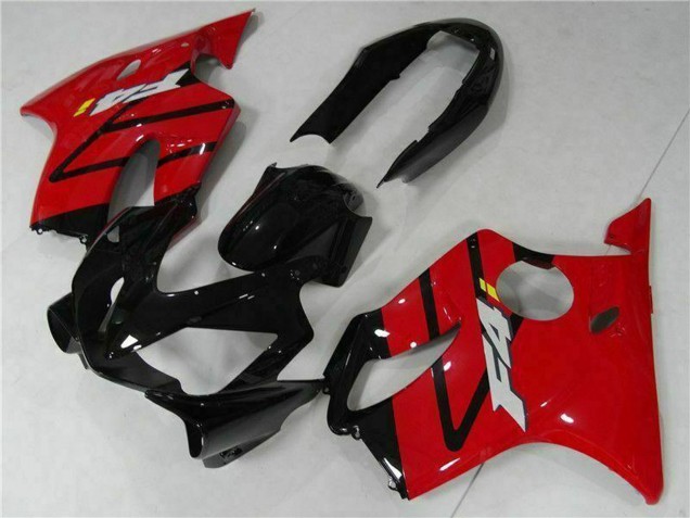 2004-2007 Red Glossy Black Honda CBR600 F4i Bike Fairings UK Stores