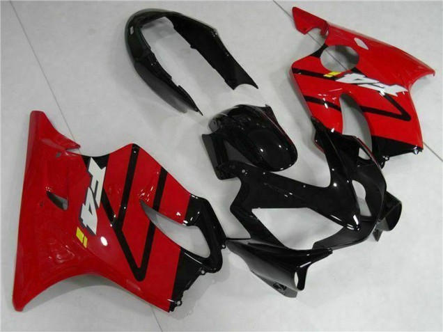 2004-2007 Red Glossy Black Honda CBR600 F4i Bike Fairings UK Stores
