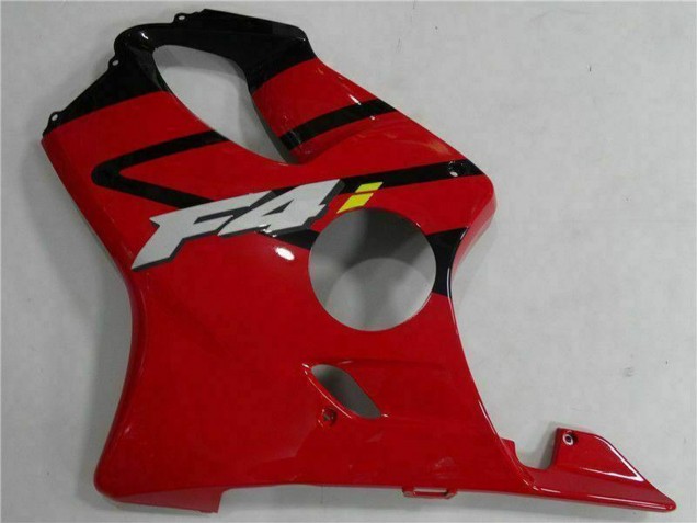 2004-2007 Red Glossy Black Honda CBR600 F4i Bike Fairings UK Stores