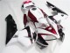 2005-2006 White Red Black Honda CBR600RR Motorcycle Fairings Kits UK Stores