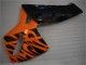 2005-2006 Orange Black Flame Honda CBR600RR Motorcycle Fairing UK Stores