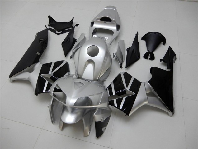 2005-2006 Silver Black Honda CBR600RR Motorcycle Fairing UK Stores