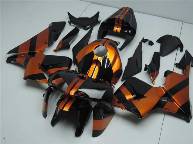 2005-2006 Orange Black Honda CBR600RR Bike Fairings UK Stores