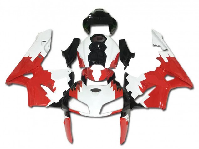 2005-2006 White Red Black Honda CBR600RR Bike Fairings UK Stores