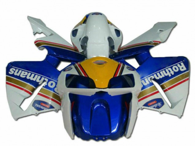 2005-2006 Blue Gold Red White Rothmans Honda CBR600RR Motorcycle Fairings UK Stores