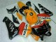 2005-2006 Orange White Red Black Repsol Honda CBR600RR Motorcycle Fairings UK Stores