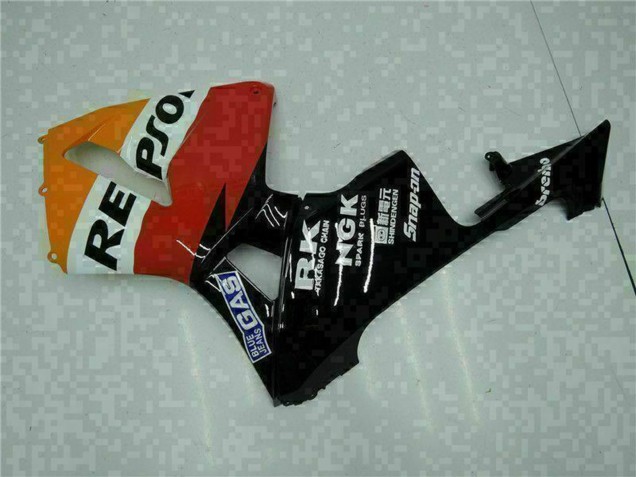 2005-2006 Orange White Red Black Repsol Honda CBR600RR Motorcycle Fairings UK Stores