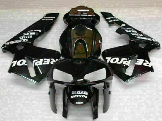 2005-2006 Black Repsol Honda CBR600RR Motorcycle Fairings UK Stores