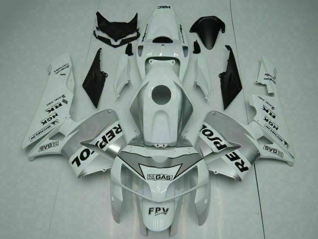 2005-2006 White Honda CBR600RR Motorcycle Fairing UK Stores