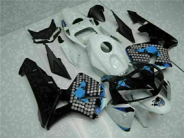 2005-2006 White Black Green Honda CBR600RR Motorcycle Fairings UK Stores