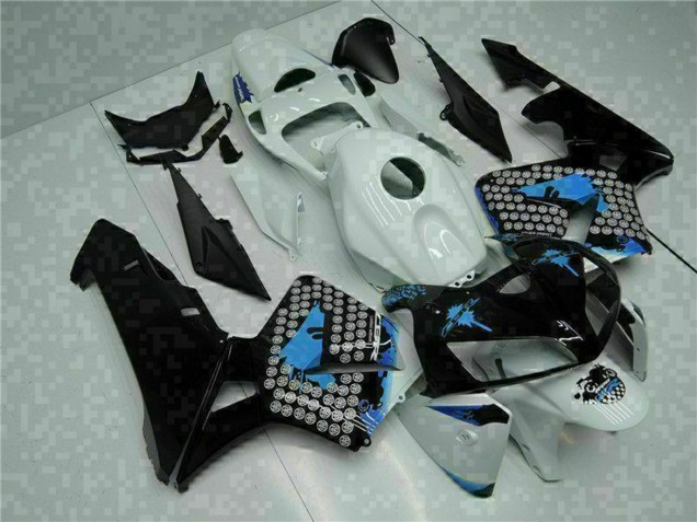 2005-2006 White Black Green Honda CBR600RR Motorcycle Fairings UK Stores