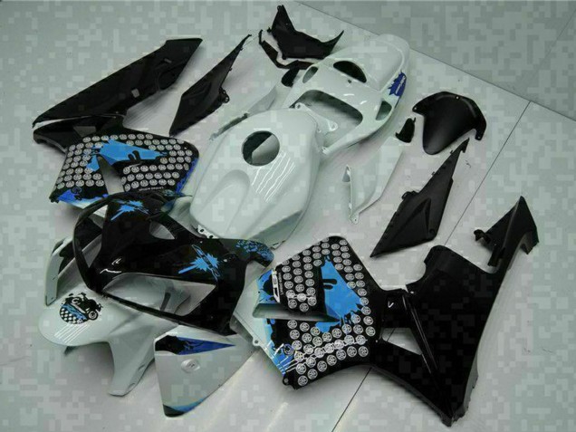 2005-2006 White Black Green Honda CBR600RR Motorcycle Fairings UK Stores