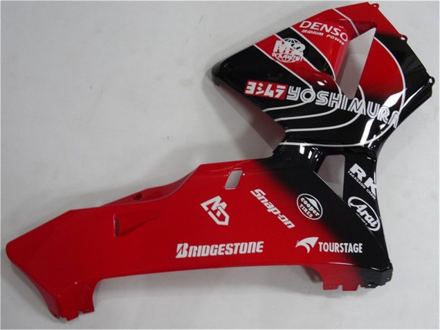 2005-2006 Red Black Honda CBR600RR Motorcycle Fairings Kit UK Stores