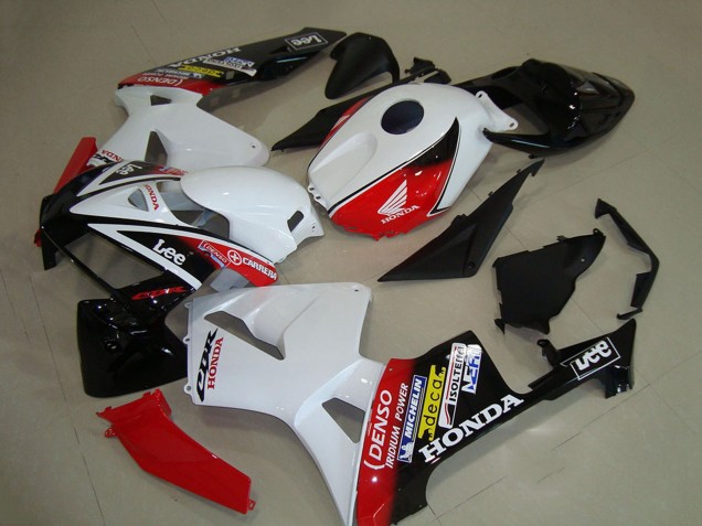 2005-2006 White Red Black Lee Honda CBR600RR Motorcycle Fairings UK Stores