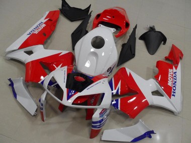 2005-2006 White Red Blue Honda CBR600RR Abs Motorcycle Fairings UK Stores
