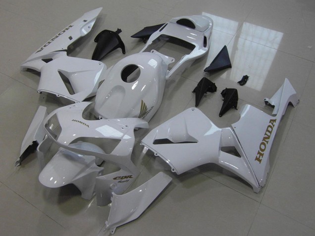 2005-2006 White Honda CBR600RR Motorcycle Fairings UK Stores