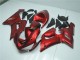 2005-2006 Candy Red Kawasaki ZX6R Motorcycle Fairings UK Stores