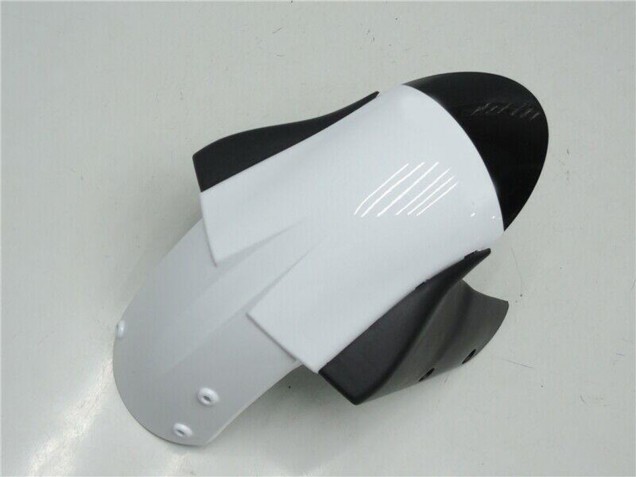 2005-2006 White Glossy Black Kawasaki ZX6R Motorcycle Fairings UK Stores