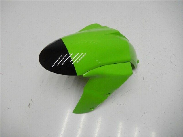 2005-2006 Green Glossy Black Kawasaki ZX6R Motorcycle Fairing UK Stores