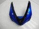 2005-2006 Blue Glossy Black Kawasaki ZX6R Motorcycle Fairing Kits UK Stores