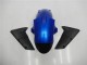 2005-2006 Blue Glossy Black Kawasaki ZX6R Motorcycle Fairing Kits UK Stores