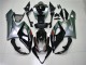 2005-2006 Glossy Black Silver Suzuki GSXR 1000 Motorcycle Fairing UK Stores
