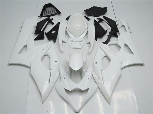 2005-2006 White Suzuki GSXR 1000 Motorcycle Fairings UK Stores
