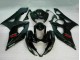 2005-2006 Glossy Black Matte Black Red Suzuki GSXR 1000 Motorcycle Fairing UK Stores