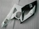 2005-2006 White Glossy Black Suzuki GSXR 1000 Motorcycle Fairings UK Stores