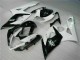 2005-2006 White Glossy Black Suzuki GSXR 1000 Motorcycle Fairings UK Stores