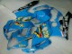 2005-2006 Blue Gold Black Rizla Suzuki GSXR 1000 Motorcycle Fairings UK Stores