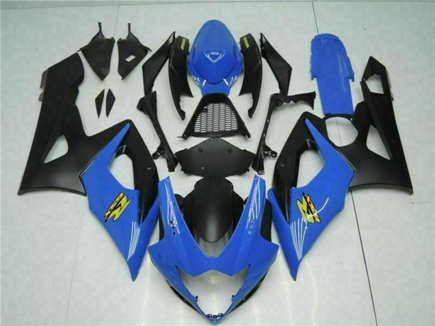 2005-2006 Blue Black Suzuki GSXR 1000 Motorcycle Fairing UK Stores
