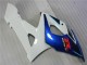 2005-2006 White Blue Glossy Black Suzuki GSXR 1000 Motorcycle Fairing Kits UK Stores