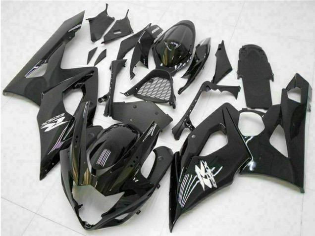 2005-2006 Glossy Black Suzuki GSXR 1000 Motorcycle Fairing UK Stores