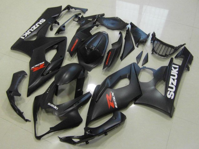 2005-2006 Matte Black White Red Suzuki GSXR 1000 Motorcycle Fairings UK Stores
