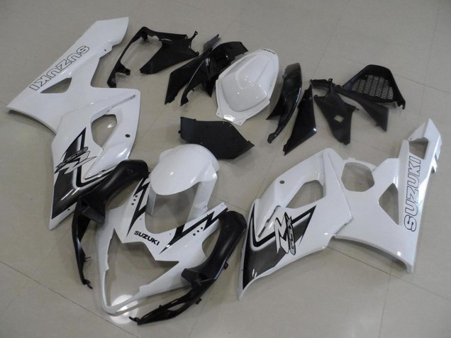 2005-2006 White Black Suzuki GSXR 1000 Motorcycle Fairing UK Stores